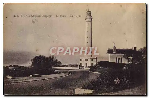 Cartes postales Phare Biarritz