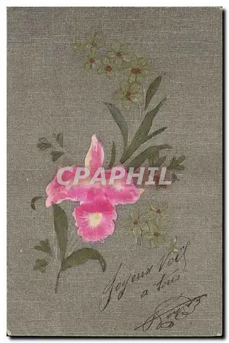 Cartes postales Fantaisie Fleurs