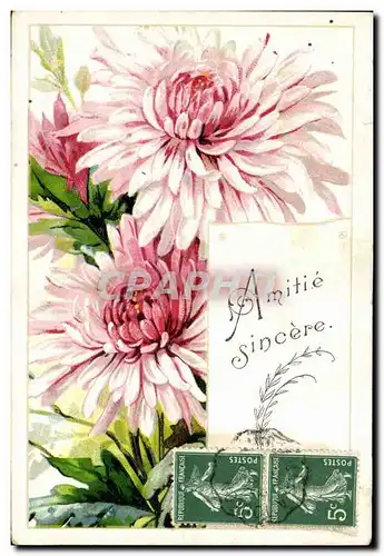 Cartes postales Fantaisie Fleurs