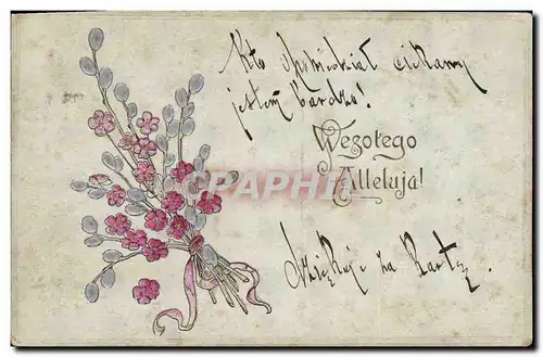 Cartes postales Fantaisie Fleurs