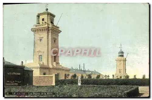 Cartes postales Phare Le Havre Les phares de la Heve