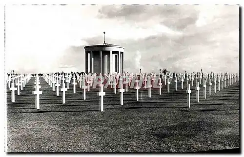 Cartes postales moderne Militaria Saint Laurent sur Mer La chapelle du cimetiere americain