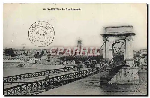 Cartes postales Pont suspendu Valence