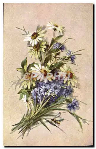 Cartes postales Fantaisie Fleurs