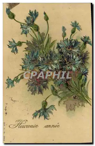 Cartes postales Fantaisie Fleurs