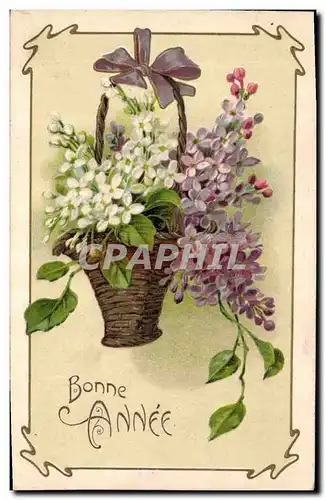 Cartes postales Fantaisie Fleurs