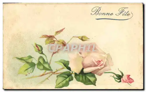 Cartes postales Fantaisie Fleurs