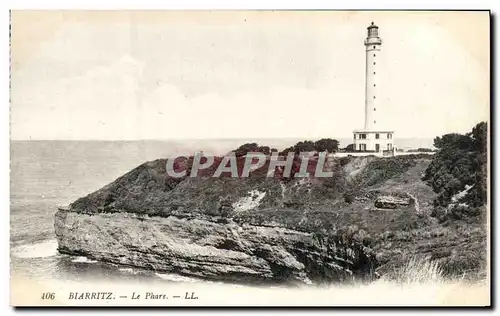 Cartes postales Phare Biarritz