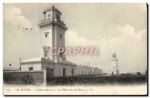 Cartes postales Phare Le Havre Sainte Adresse Les phares de Le Heve