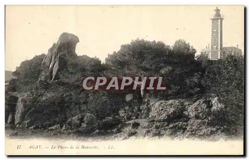 Cartes postales Phare de la Baumette Agay