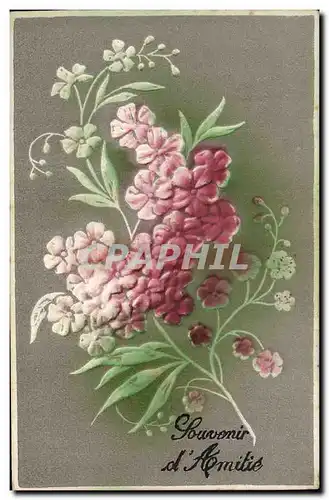 Cartes postales Fantaisie Fleurs