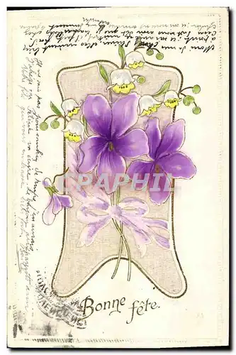 Cartes postales Fantaisie Fleurs