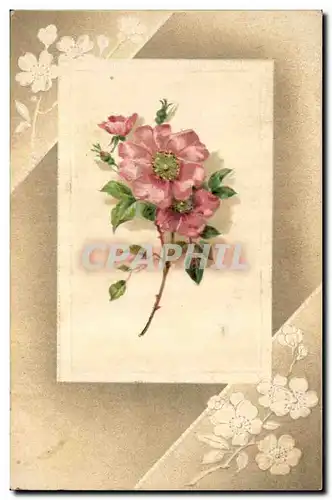 Cartes postales Fantaisie Fleurs