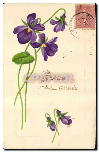 Cartes postales Fantaisie Fleurs