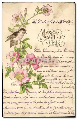 Cartes postales Fantaisie Fleurs