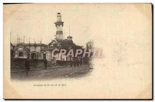 Cartes postales Phare Armees de terre et de mer