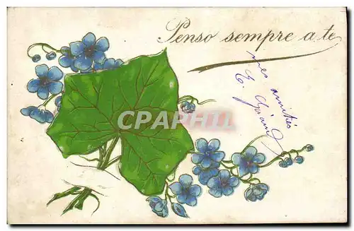 Cartes postales Fantaisie Fleurs