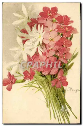 Cartes postales Fantaisie Fleurs