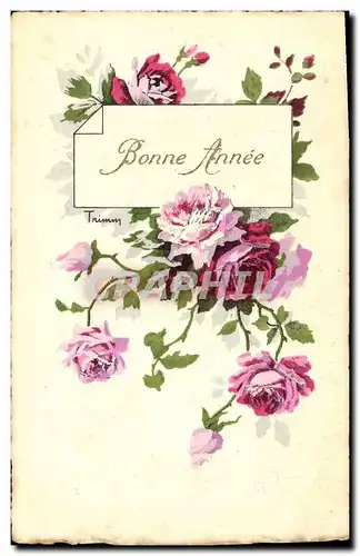 Cartes postales Fantaisie Fleurs