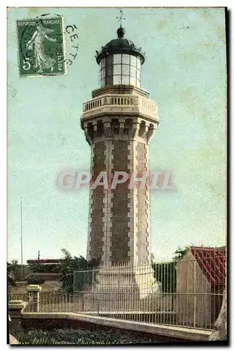 Cartes postales Phare Cette Nouveau phare de la colline