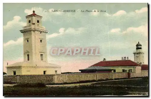 Cartes postales Phare Sainte Adresse Les phares de la Heve