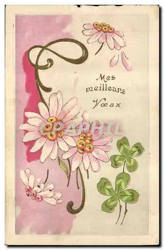 Cartes postales Fantaisie Fleurs