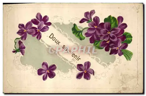 Cartes postales Fantaisie Fleurs