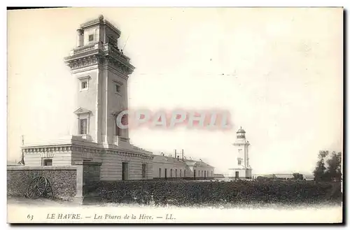 Cartes postales Phare Le Havre Les phares de la Heve