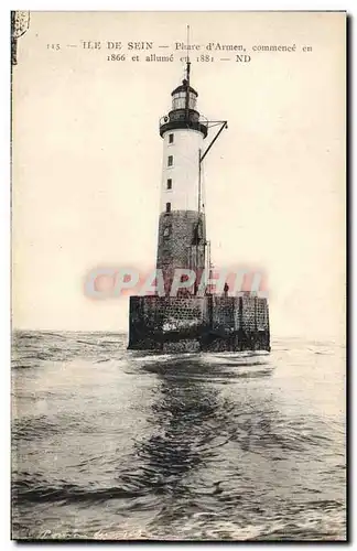 Cartes postales Phare d&#39Armen Ile de Sein