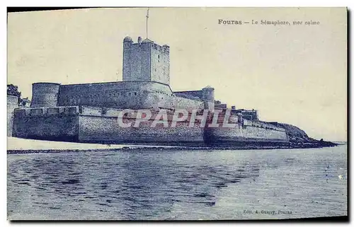 Cartes postales Fouras Le Semaphore mer calme