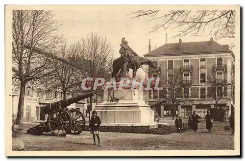 Cartes postales Militaria Guerre de 1870 Chalon sur Saone Monument de la Defense