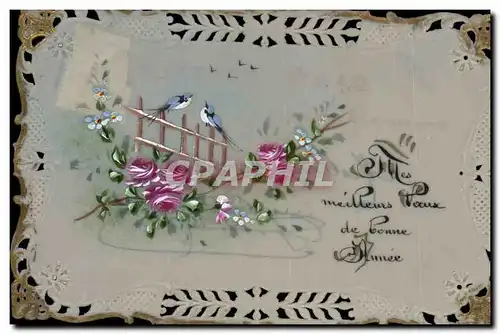 Cartes postales Carte transparente Fleurs