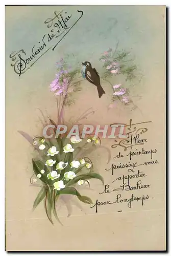 Cartes postales Carte transparente Fleurs