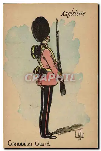 Cartes postales Militaria Angleterre Grenadier Guard