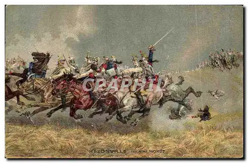 Cartes postales Militaria Rezonville par Aime Morot