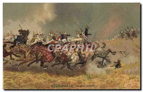 Cartes postales Militaria Rezonville par Aime Morot