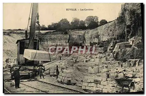 Cartes postales Ardoisieres Euville Les carrieres TOP