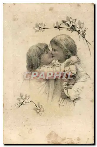 Cartes postales Fantaisie Enfant Poupee