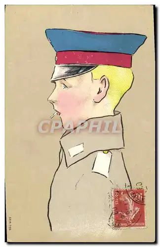 Cartes postales Militaria Officier