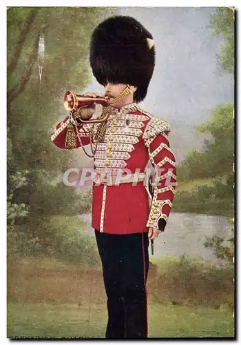 Cartes postales Militaria Grenadier Guards Bugler Review Order