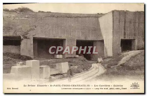 Cartes postales Carrieres La Drome St Paul Trois Chateaux Galeries