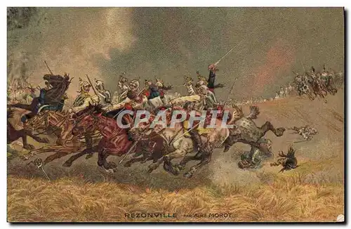 Cartes postales Militaria Rezonville par Aime Morot