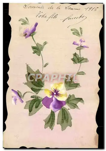 Cartes postales Fantaisie (dessin a la main) Fleurs