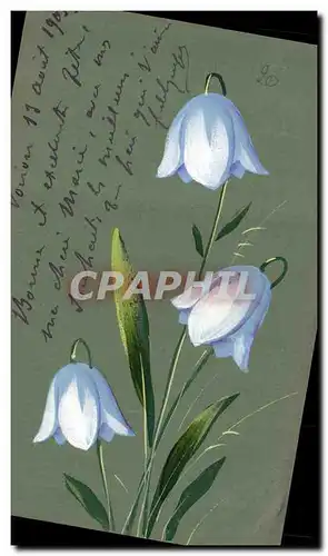 Cartes postales Fantaisie (dessin a la main) Fleurs