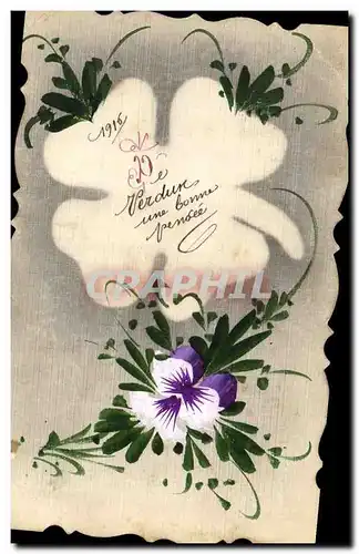 Cartes postales Fantaisie (dessin a la main) Fleurs