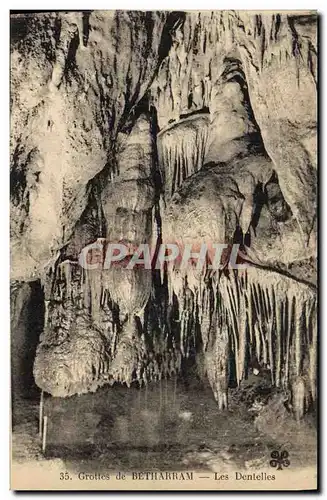 Cartes postales Grottes de Betharram les Dentelles