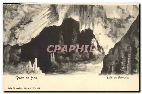 Cartes postales Grotte Grottes de Han Salle du precipice