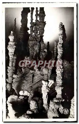 Cartes postales Grotte Grottes Aven d'Orgnac Groupe stalagmitique