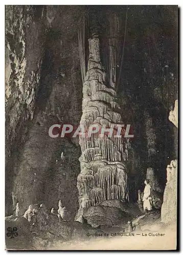 Cartes postales Grotte Grottes de Dargilan Le clocher