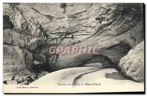 Cartes postales Grotte Grottes Interieur de la grotte du Mas d'Azil